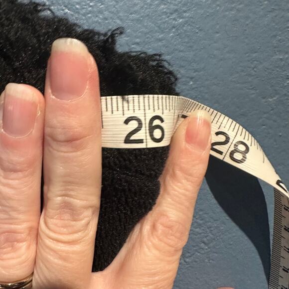 Effeci Woman Size 2x Vest Black with Faux Fur Trim Warm Cozy Winter Layering - Picture 6 of 9